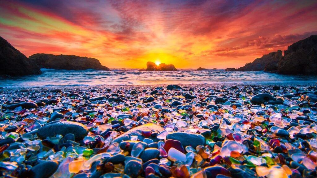 Glass Beach, California